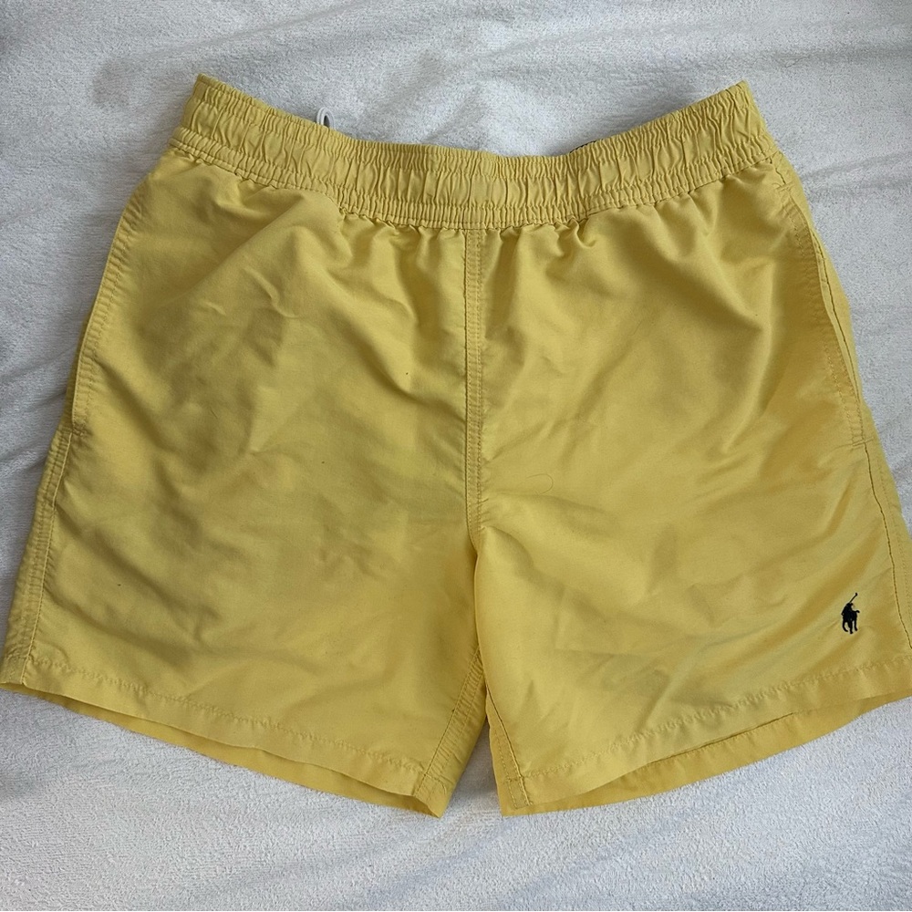 Polo Ralph Lauren Yellow Swim Trunks